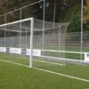 Voetbaldoel VD125-PRO 16 Voetbaldoel model VD120 Voetbaldoelen met een nethakenloos ovaal doelprofiel, dit doel behoort tot het topsegment voetbaldoelen met vrije net-ophanging. Ook wel WK- voetbaldoel genoemd.